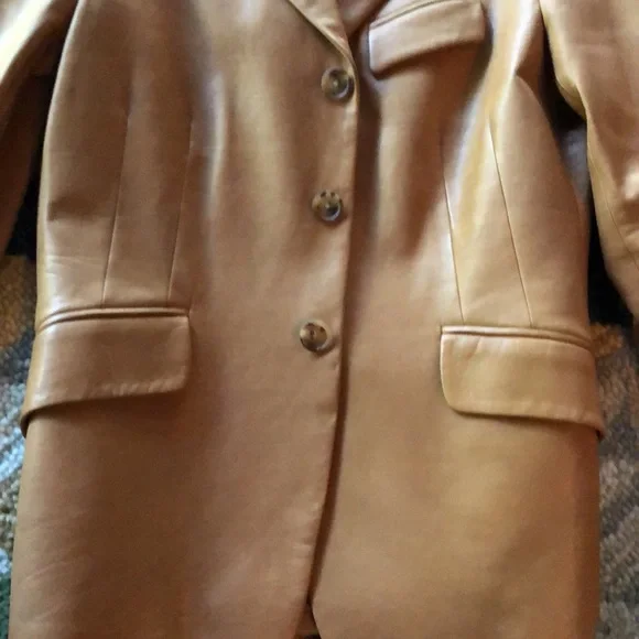 Ralph Lauren black label leather blazer - Picture 4 of 4